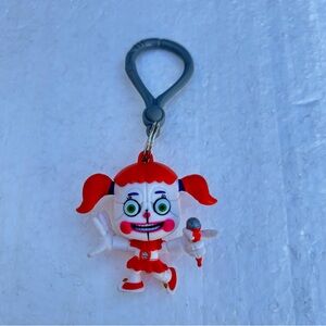 Five Nights at Freddy's Sister Location Circus Baby Keychain Backpack Hanger Toy
